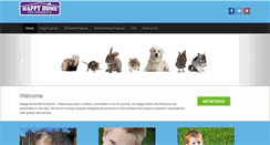 Desktop Screenshot of happyhomepetproducts.com